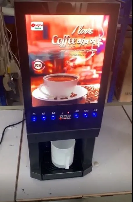 Qahva qaynatgich Avtomatik Espresso Kappuchino Qahva savdo avtomati Choy mashinasi