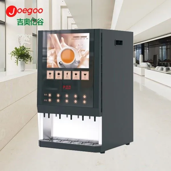 Tanga va chashka tarqatuvchi kofe savdo mashinasi