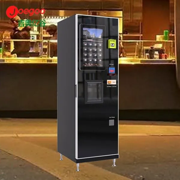 Sut choyi ochiq havoda kofe sotish mashinalari