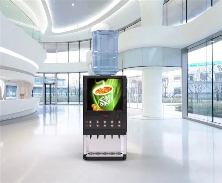 Qahva va sho'rva sotadigan avtomat