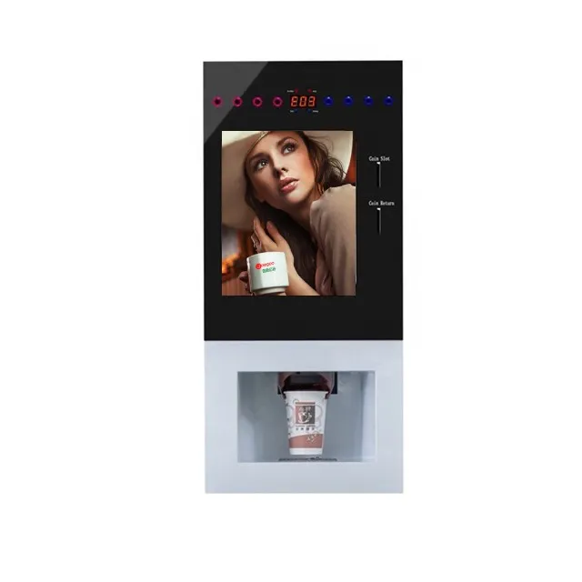 Qahva va issiq espresso sotish mashinasi